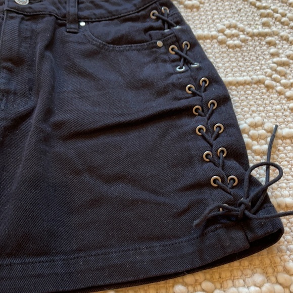 PacSun black denim skirt !! - Picture 4 of 8